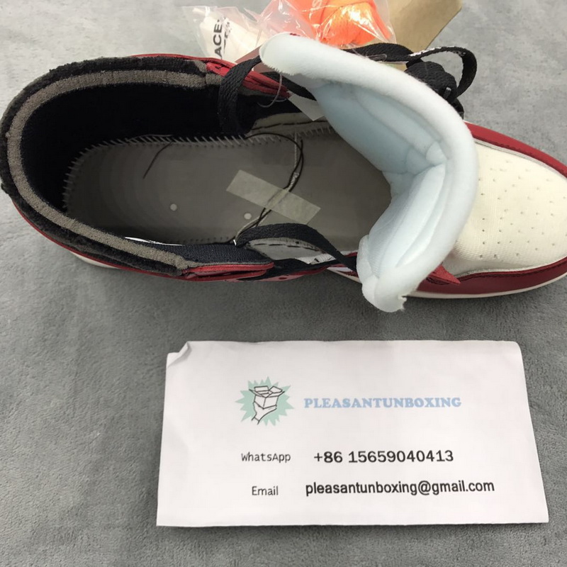 Authentic Air Jordan 1 Off White GS